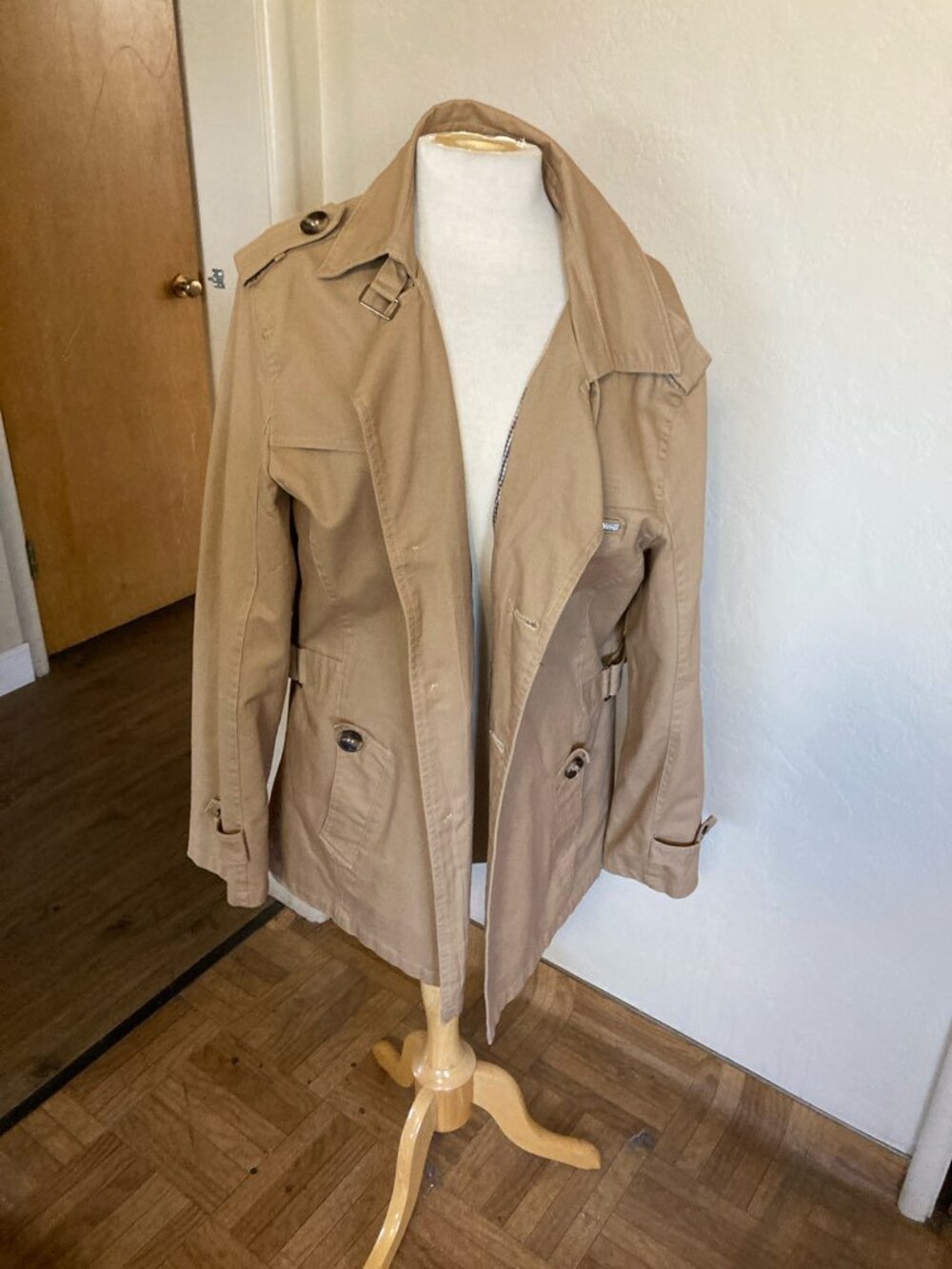 Pollogie  trench khaki jacket